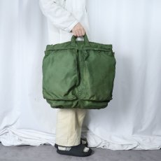 画像2: 70's U.S.ARMY ナイロン ヘルメットバッグ (2)