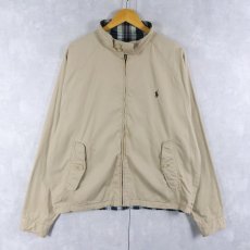 画像2: POLO Ralph Lauren "G-9 TYPE" リバーシブル コットンスイングトップ XL (2)