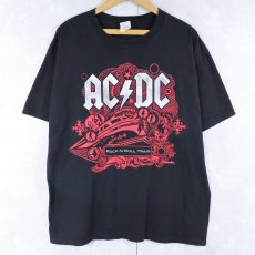 画像1: 2000's AC/DC "BLACK ICE" ロックバンドツアーTシャツ BLACK XL (1)