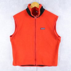 画像1: 90's Patagonia P.E.F USA製 フリースフライヤーベスト L (1)