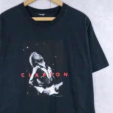 画像1: 2000's ERIC CLAPTON "TOUR 2004" ミュージシャンツアーTシャツ BLACK (1)