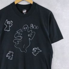 画像1: 90's USA製 ゴーストプリントTシャツ L (1)