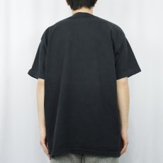 画像3: 90's "JOY PEACE" プリントTシャツ BLACK XL (3)