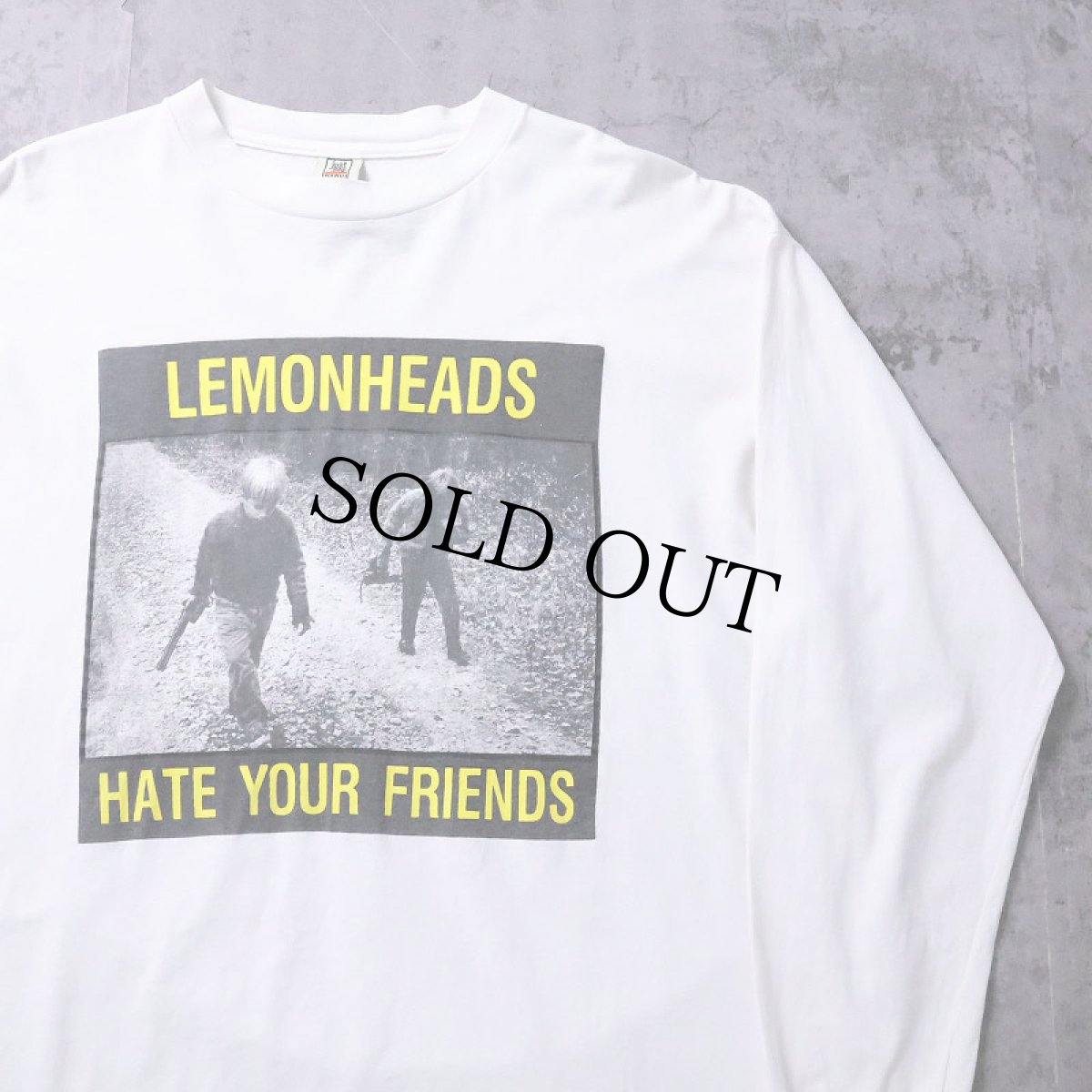 画像1: 90's The Lemonheads USA製 "Hate Your Friends" オルタナティブロックバンド アルバムプリントロンT XL (1)