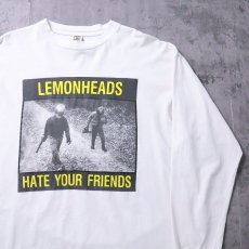 画像1: 90's The Lemonheads USA製 "Hate Your Friends" オルタナティブロックバンド アルバムプリントロンT XL (1)