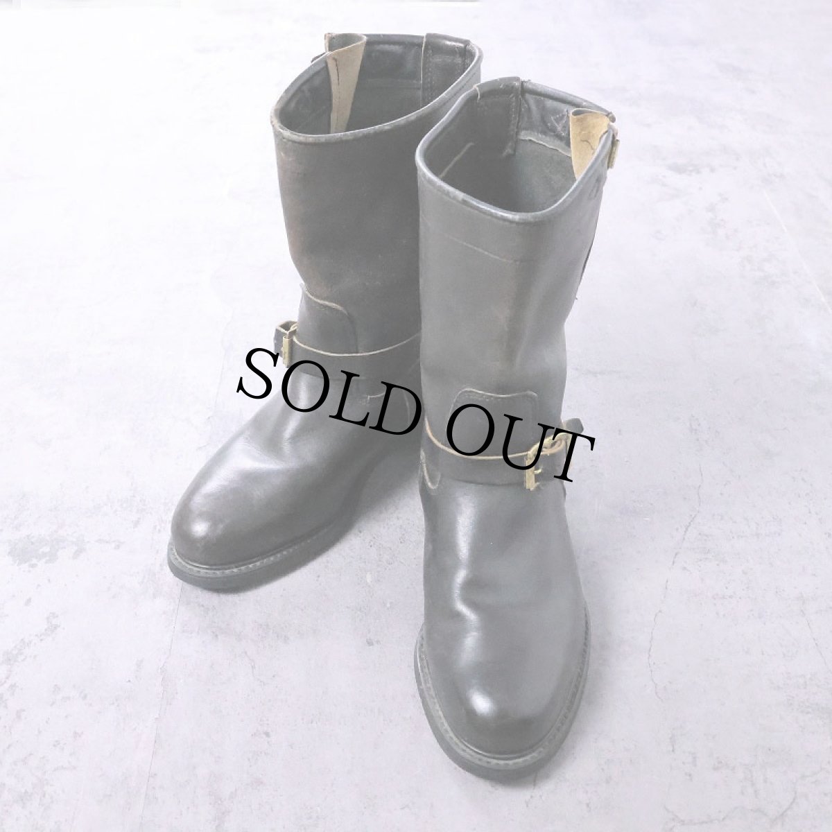 画像1: 70's KNAPP エンジニアブーツ 25.5cm (1)