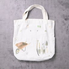 画像1: rel-e-vant products "Gardening" キャンバストートバッグ (1)