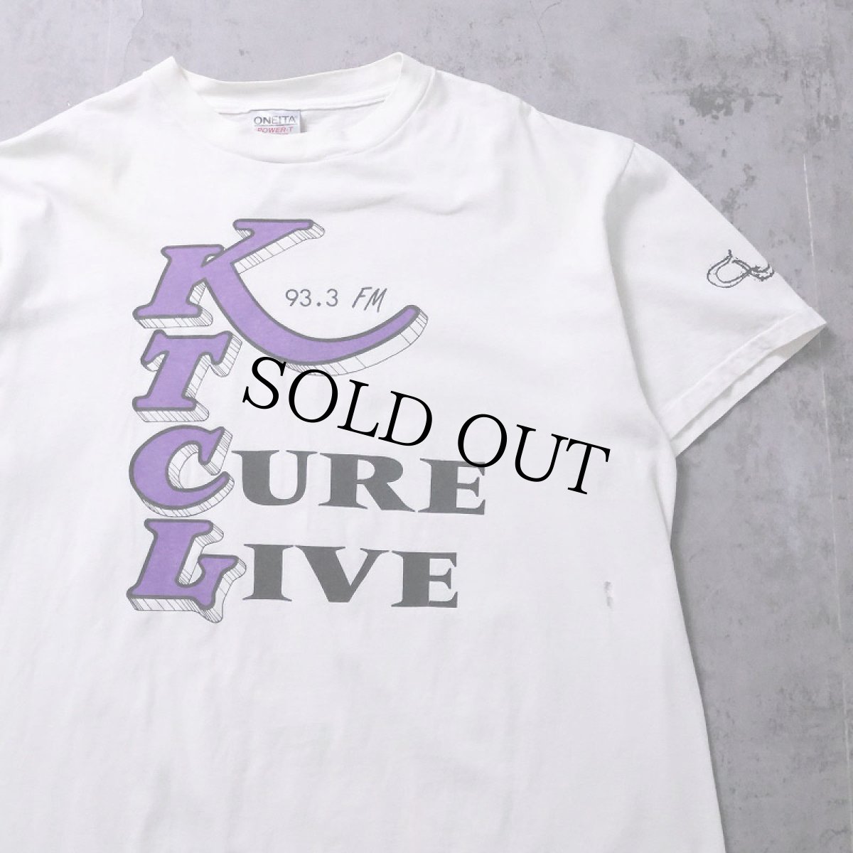 画像1: 90's THE CURE "Wish Tour" ロックバンドプリントTシャツ XL (1)