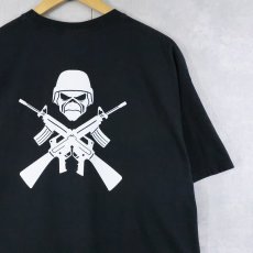 画像2: 2000's IRON MAIDEN "A MATTER OF LIFE AND DEATH" ヘヴィメタルバンド アルバムプリントTシャツ BLACK XL (2)