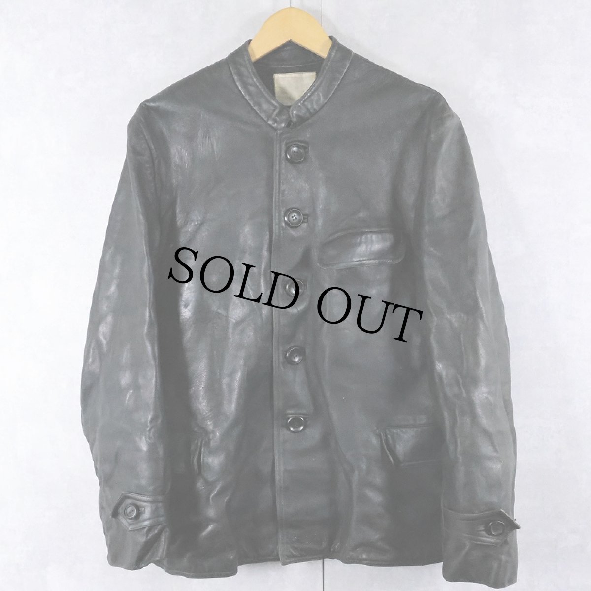 画像1: 40's WWII GERMAN NAVY "U-BOAT" サブマリン レザージャケット (1)