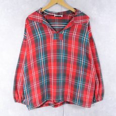 画像1: 80〜90's CONTEMPO CASUALS チェック柄 コットンパーカー (1)