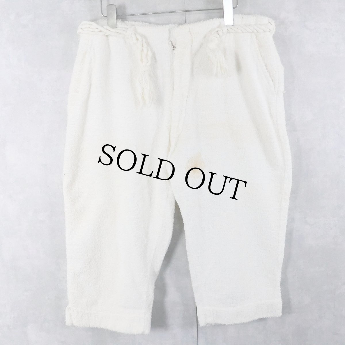 画像1: 70's Levi's BIGE パイルショーツ W32 (1)