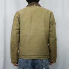 画像3: 40's U.S.NAVY N-1 "初期" ピケデッキジャケット (3)