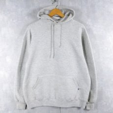 画像1: 90's〜 RUSSELL ATHLETIC USA製 無地 スウェットフーディー XL (1)