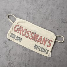 画像1: VINTAGE "GROSSMAN'S" キャンバス ツールエプロン (1)