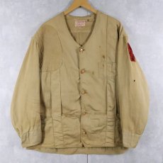 画像1: 40's Champion ワッペン付き シューティングジャケット SIZE48 (1)
