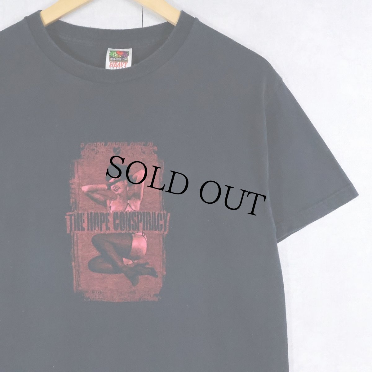 画像1: 2000's THE HOPE CONSPIRACY USA製 ハードコアパンクバンドTシャツ BLACK M (1)