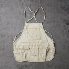 画像1: VINTAGE コットンダックエプロン (1)