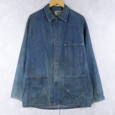 画像1: 40〜50's WEARWELL デニムカバーオール (1)
