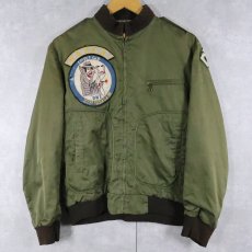 画像1: 50〜60's "KOREA 321st USASA BN（321st US Army Security Agency Battalion）" パッチ付き ワーキングジャケット (1)