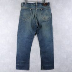 画像2: 50's Lee 101Z センター赤タグ デニムパンツ W33 (2)