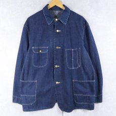 画像1: 50's UNKNOWN デニムカバーオール (1)