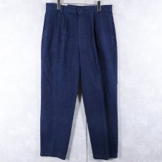 画像3: DOCKERS 2タック デニムパンツ フラッシャー付き未使用 W34  (3)
