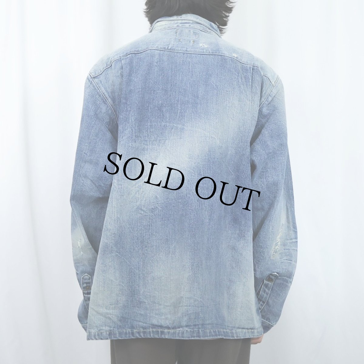 画像3: Ralph Lauren RRL デニムカバーオール XXL (3)