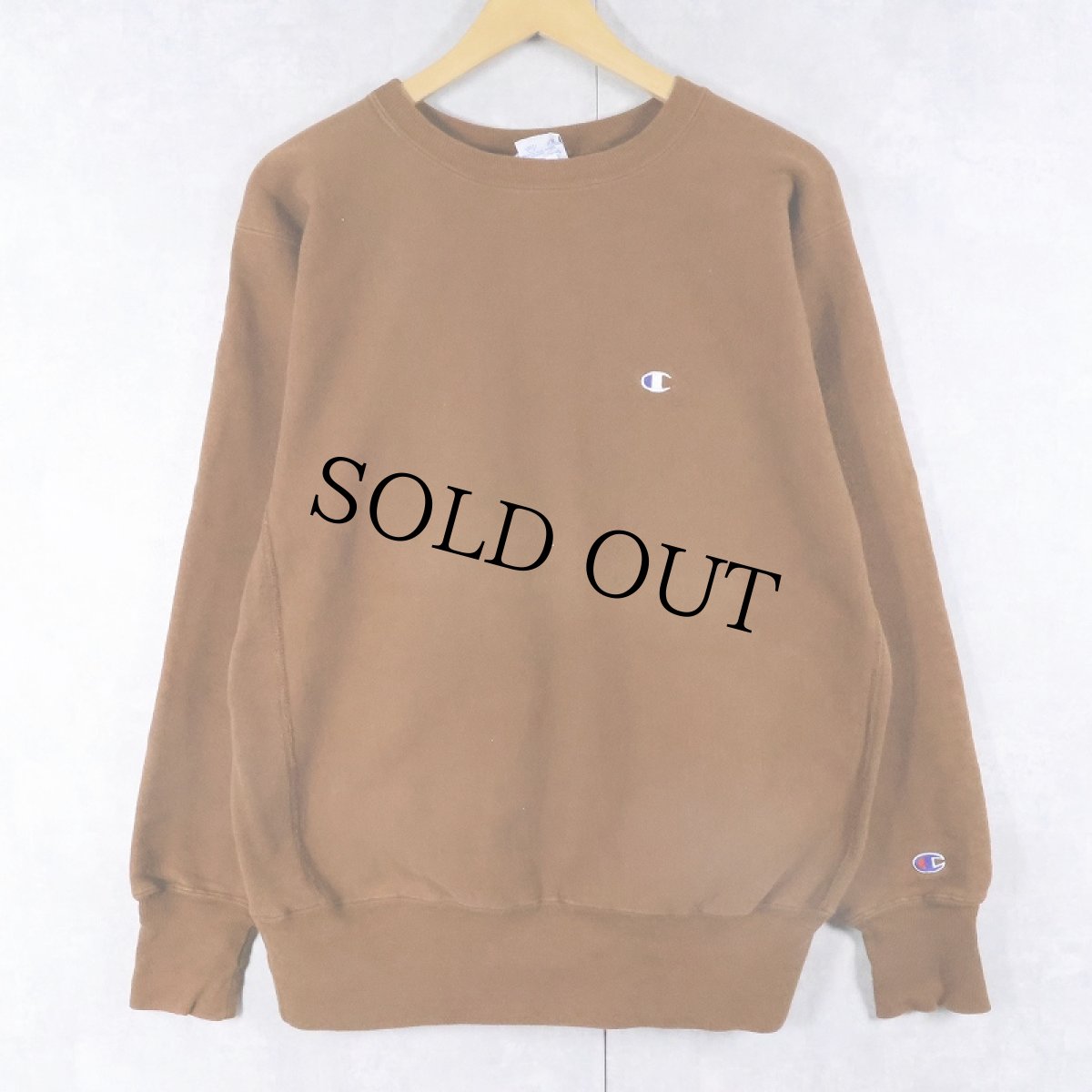 画像1: 90's Champion REVERSE WEAVE USA製 目付き スウェット L (1)