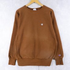 画像1: 90's Champion REVERSE WEAVE USA製 目付き スウェット L (1)