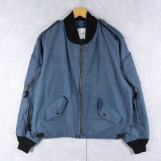 画像1: 90's ROYAL CANADIAN AIR FORCE フライトジャケット SIZE 7040 (1)