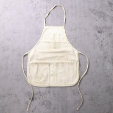 画像1: VINTAGE コットンエプロン (1)