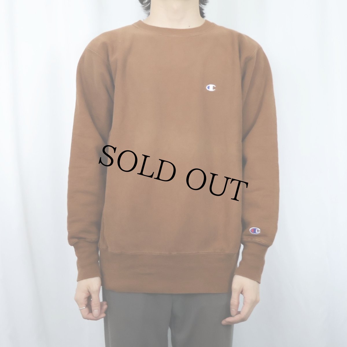 画像2: 90's Champion REVERSE WEAVE USA製 目付き スウェット L (2)