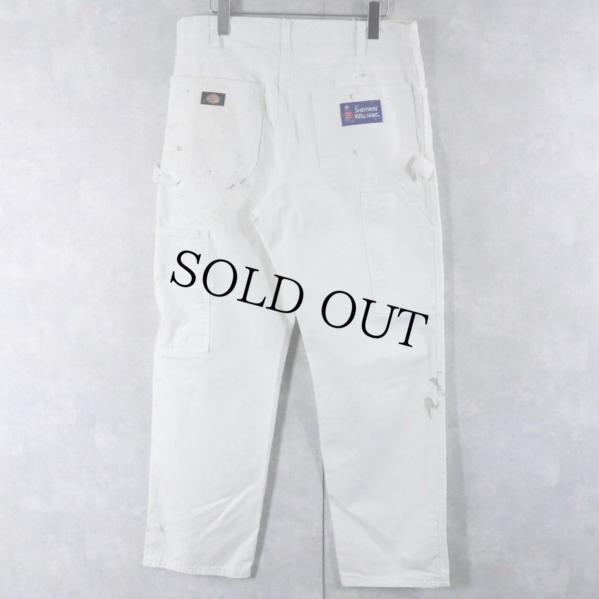 画像2: Dickies × SHERWIN WILLIAMS ペンキペイント ペインターパンツ W33 (2)