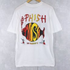 画像2: 80's PHISH USA製 ロックバンド プリントTシャツ XL (2)