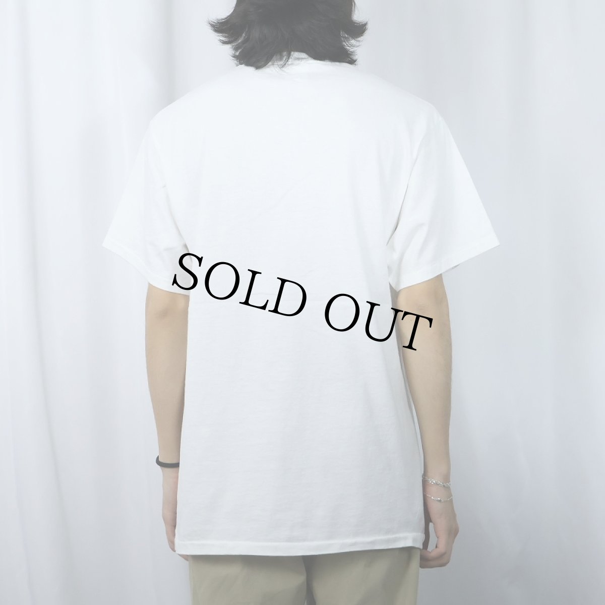 画像3: 90's Garfield "M.C. Escher" キャラクター パロディプリントTシャツ (3)