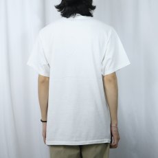 画像3: 90's Garfield "M.C. Escher" キャラクター パロディプリントTシャツ (3)