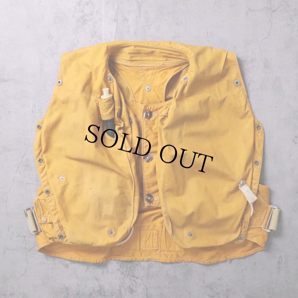 画像1: 60's ROYAL AIR FORCE MK4 ライフプリザーバーベスト (1)