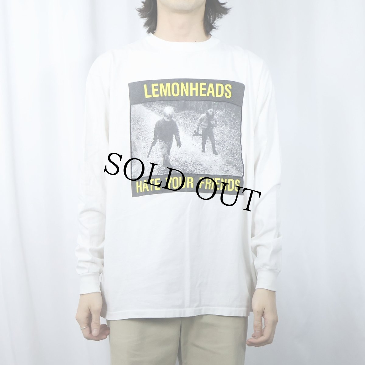 画像2: 90's The Lemonheads USA製 "Hate Your Friends" オルタナティブロックバンド アルバムプリントロンT XL (2)