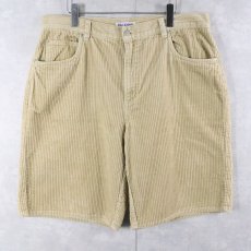 画像2: 90's BADGE コーデュロイショーツ W37 (2)