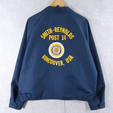 画像1: 70's AMERICAN LEGION パッチ付き スイングトップ NAVY (1)