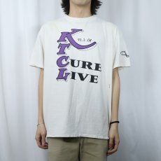画像2: 90's THE CURE "Wish Tour" ロックバンドプリントTシャツ XL (2)