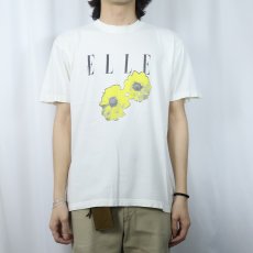 画像2: 90's ELLE ファッションマガジン プリントTシャツ (2)