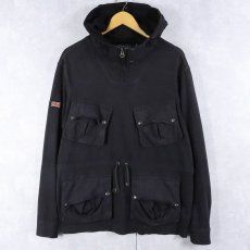 画像1: POLO Ralph Lauren "British Army SAS TYPE" スモックパーカー BLACK M (1)