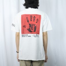 画像3: 90's THE CURE "Wish Tour" ロックバンドプリントTシャツ XL (3)