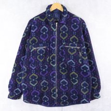 画像1: 90's Patagonia タペストリー柄 シンチラオーバーシャツ M (1)