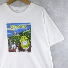 画像1: 2000's ESKIMOJOE'S WORKS "SHIMiRK" キャラクターパロディプリントTシャツ (1)