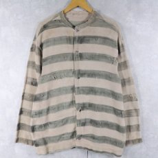 画像1: 50〜60's western costume プリズナーシャツ (1)