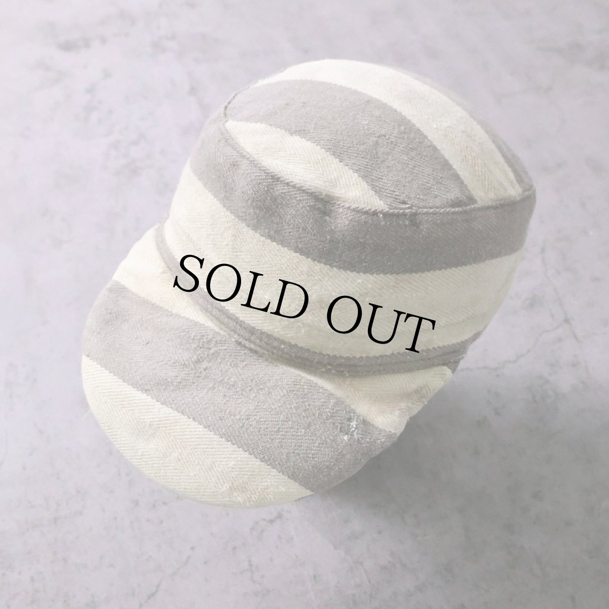 画像1: 50〜60's western costume プリズナーキャップ (1)