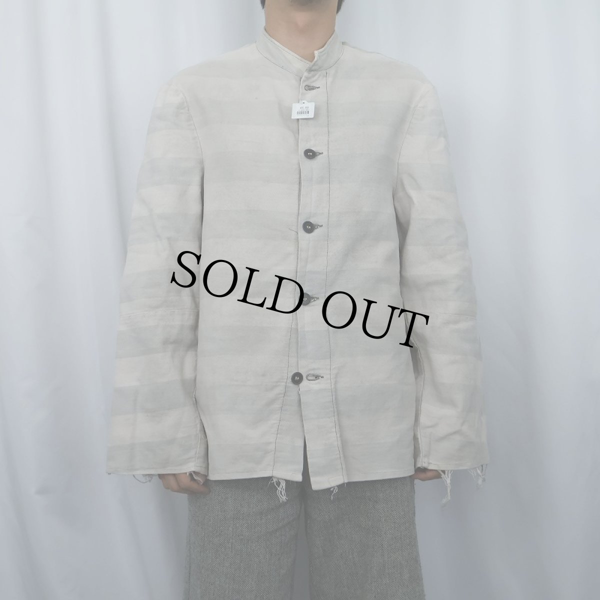 画像2: 50〜60's  western costume プリズナーシャツ (2)